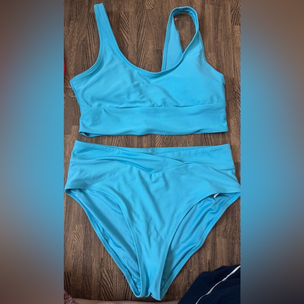 Old Navy high waisted swim suit
